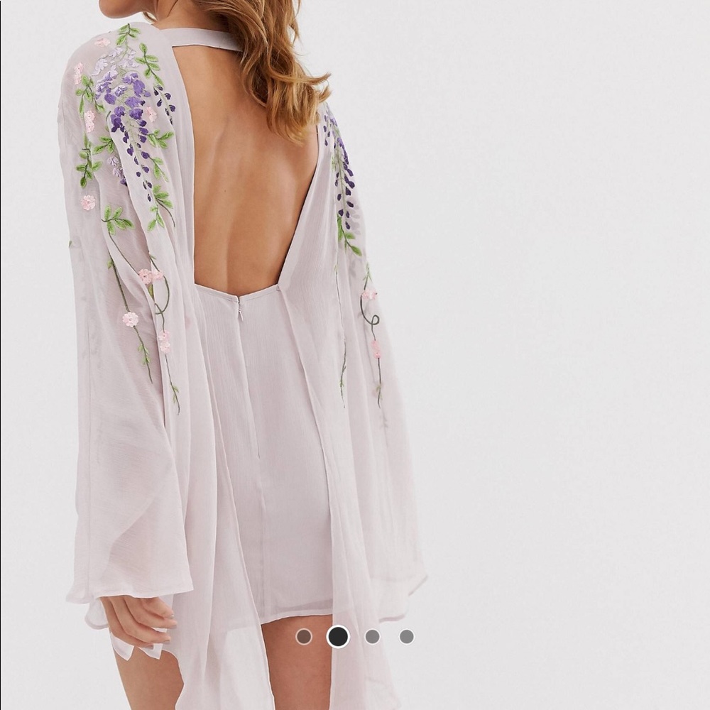 ASOS Design Cape Dress